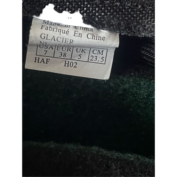 Sorel Mens Black Glacier Waterproof Heavy Duty Winter Snow Boots Size 7 - Picture 6 of 8